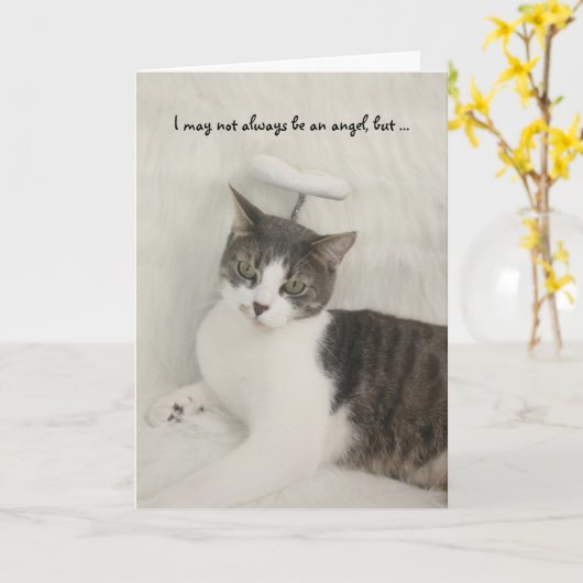 Carte Funny (Fleur jaune)