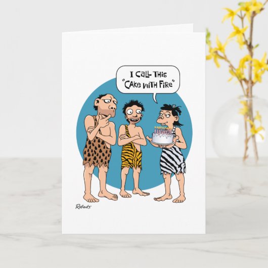 Carte Funny 15e anniversaire (Fleur jaune)