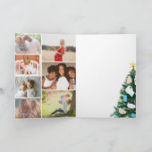 Carte Funny 2020 année sapin de Noël aquarelle 7 photos (Intérieur)