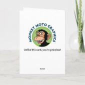 Carte Funny 25e anniversaire (Dos)