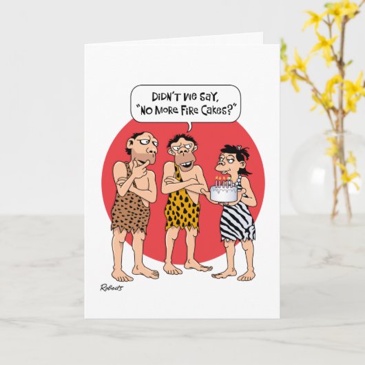 Carte Funny 25e anniversaire (Fleur jaune)