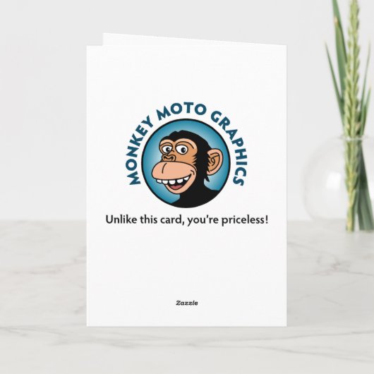 Carte Funny 25e anniversaire (Dos)