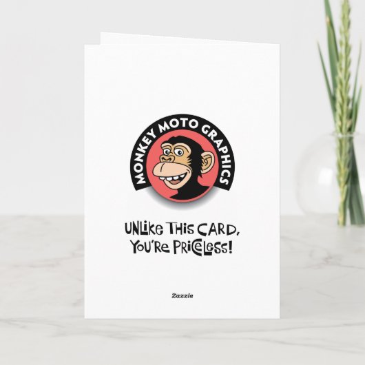 Carte Funny 26e anniversaire (Dos)