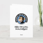 Carte Funny 26e anniversaire (Dos)