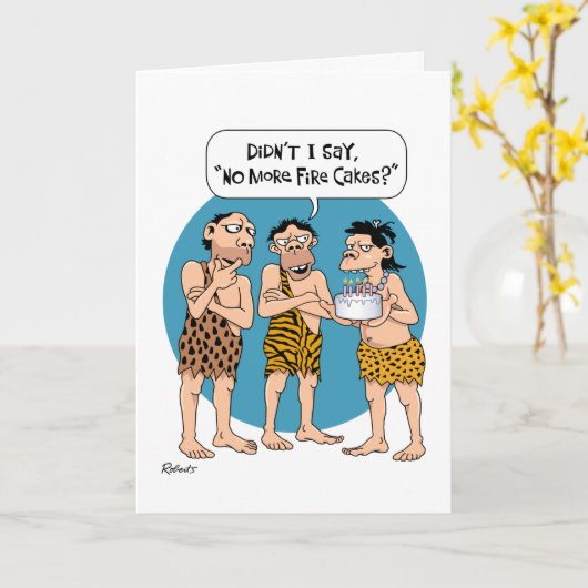 Carte Funny 28e anniversaire (Fleur jaune)