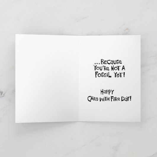 Carte Funny 29e anniversaire (Intérieur)