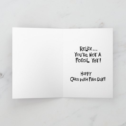 Carte Funny 29e anniversaire (Intérieur)