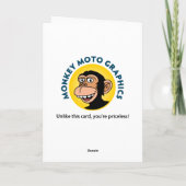 Carte Funny 31ème anniversaire (Dos)