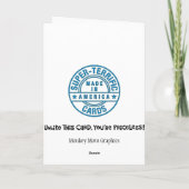 Carte Funny 34th Birthday Card (Dos)