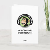 Carte Funny 35e anniversaire (Dos)