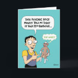 Carte Funny 35th Birthday Greeting Card<br><div class="desc">Funny 35th Birthday Greeting Card pour aider à célébrer l'âge de trente-cinq ans avec un sourire</div>