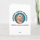 Carte Funny 39e anniversaire (Dos)