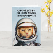 Carte Funny 40th Birthday Congrats Card (Fleur jaune)