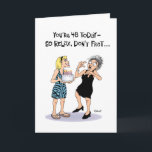 Carte Funny 48th Birthday Card pour elle<br><div class="desc">Funny 48th Birthday Greeting Card pour une femme qui n'est pas ravie d'avoir 48 ans</div>