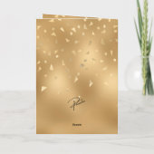 Carte Funny 50 Sassy Glamour Ethnique 50e Anniversaire (Dos)