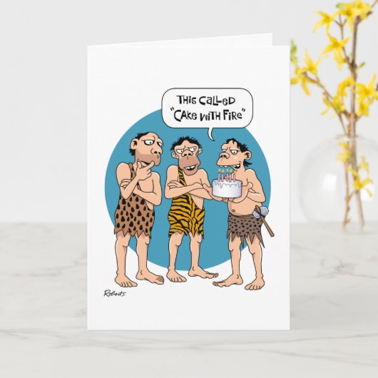 Carte Funny 50e anniversaire (Fleur jaune)