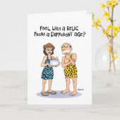 Carte Funny 50e anniversaire (Fleur jaune)