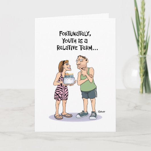 Carte Funny 50e anniversaire (Devant)