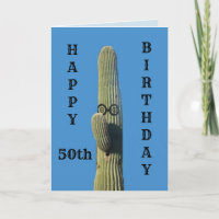 Funny 50th Birthday Card