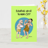 Carte Funny 50th Birthday Card (Fleur jaune)