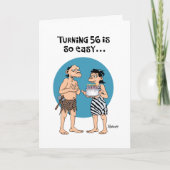 Carte Funny 56e anniversaire (Devant)