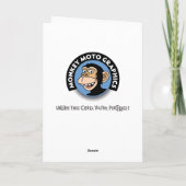 Carte Funny 58e anniversaire (Dos)