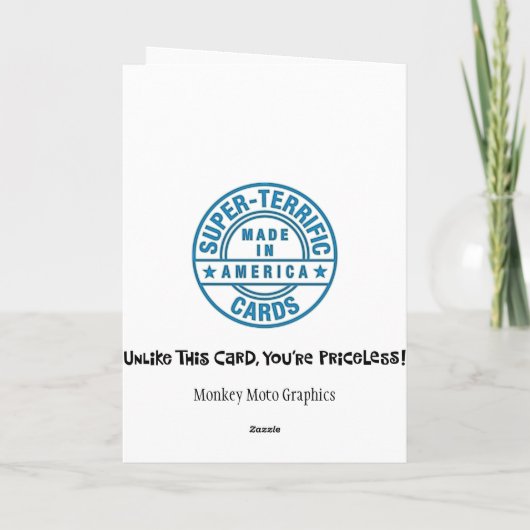 Carte Funny 59e anniversaire (Dos)