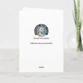 Carte Funny 60e anniversaire (Dos)