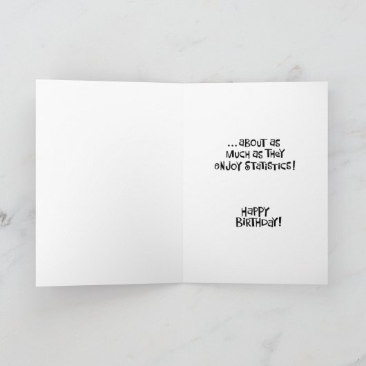 Carte Funny 60e anniversaire (Intérieur)