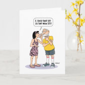 Carte Funny 60e anniversaire (Fleur jaune)