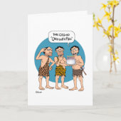 Carte Funny 61ème anniversaire (Fleur jaune)