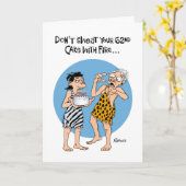 Carte Funny 62e anniversaire (Fleur jaune)