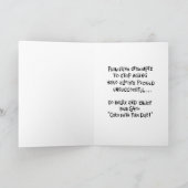 Carte Funny 64e anniversaire (Intérieur)