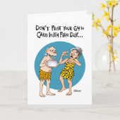 Carte Funny 64th Birthday Card (Fleur jaune)