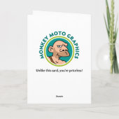 Carte Funny 65th Birthday Card (Dos)