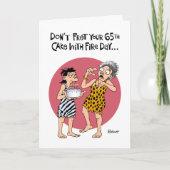 Carte Funny 65th Birthday Card (Devant)
