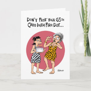 Carte Funny 65th Birthday Card
