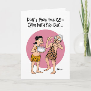 Carte Funny 65th Birthday Card