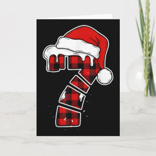 Carte Funny 67 Chemise de Noël Pyjama Six Sept Mème Br