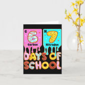 Carte Funny 67 Days Of School Meme Periodic Table Drip G (Fleur jaune)