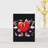 Carte Funny 67 Heart Valentines Day Six Seven Meme 6 7 W (Fleur jaune)