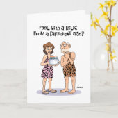 Carte Funny 67e anniversaire (Fleur jaune)