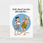 Carte Funny 69e anniversaire (Devant)