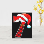 Carte Funny 6 7 Couples Christmas Costume Matching Outfi (Fleur jaune)