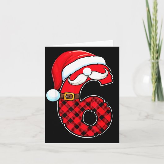 Carte Funny 6 7 Couples Christmas Costume Matching Outfi (Devant)