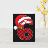 Carte Funny 6 7 Couples Christmas Costume Matching Outfi (Fleur jaune)