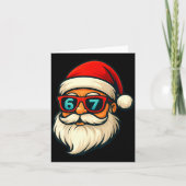 Carte Funny 6 7 Six Seven Meme Santa Face 67 Christmas Y (Devant)