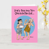 Carte Funny 70e anniversaire (Fleur jaune)