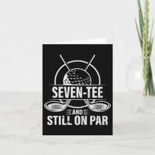 Carte Funny 70e anniversaire Golf Pun Golf 70 ans G