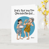 Carte Funny 73e anniversaire (Fleur jaune)